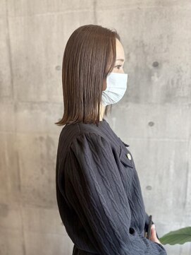 アーチ(ARCH) ボブ × ブラウンベージュ《 ARCH Mayu 》