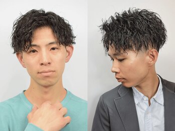 クオンヒール(QUON HEAL)の写真/【谷町四丁目/メンズサロン】ON/OFFの切り替え◎セットしやすい再現性の高いStyle◇men's/メンズカット