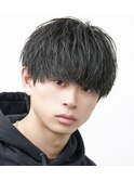 韓国フェザーパーマメンズカット学割