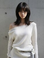 エイチ ウルフカット 大阪梅田(811)&nbsp;50代ハンサムショートショートバレイヤージュクラゲヘアパーマ