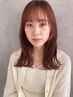 【宮崎担当】カット+ブリーチなし暖色系カラー+トリートメント(ホームケア付)