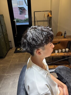 ハイプ 木更津(HYPE) 【シャドウパーマ】MEN’S/リバースセンターパート/木更津