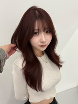 ヴィヴィー 青山表参道店(ViVIE)&nbsp;ブリーチなしワインレッド