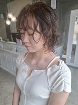 チャプター 那覇店(chapter) ウルフパーマでイメチェン
