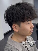 ルースト 八王子店(ROOST)&nbsp;MEN'SHAIR/ツイストスパイラルパーマ/ツイスパマッシュ/眉毛