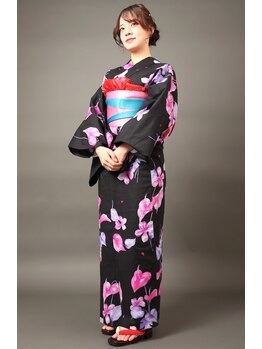 ブルーデイジー(BlueDaisy)の写真/【天王寺・あべの】早朝5時～OK！ヘアセット/メイク/着付け/撮影専門店◎大切な日は美しい着付けで華やかに