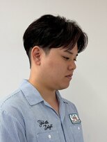 ロットオム 茅ヶ崎(Lot HOMME) リバースセンターパート/ニュアンスパーマ/ダウンバング/茅ヶ崎