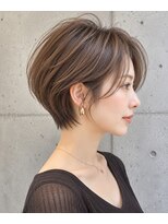 ネオリーブ モカ 川崎チネチッタ店(Neolive mocca)&nbsp;30代40代50代60代   大人ショート デザインカラー 川崎 似合わせ