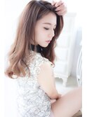アンジュヘアー　大人かわいい　アンニュイカールロング