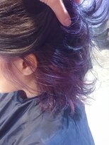 ティアラ 桜木町(TIARA) インナーカラー★パープル