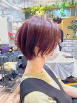 アヴァロン(AVALON)&nbsp;【30代40代】横顔美人な絶壁解消ショートパーマ「永田カズヤ」