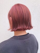 アイティーバイアルバム 八王子店(IT by ALBUM)&nbsp;レッドボブ_くびれヘアビタミンカラーメルティカラー_ba323342