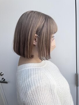 アルクバイネオリーブ 荻窪店(arc by neolive) ぷるっとボブ×ミルクティーベージュ♪