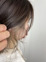 ル ジャルダン ヘアー プロデュース(Le.jardin hair produce) イヤリングカラー