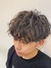 【men's限定】Cut+パーマ＋3step Aujua¥11000円