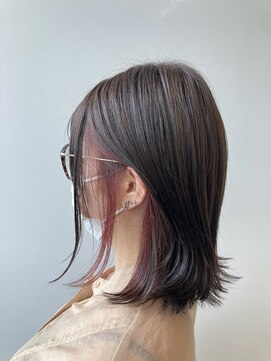 レシェル 松阪(RECIEL) チラみせインナーカラー