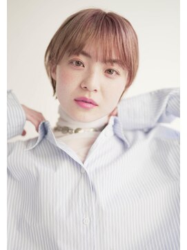 ジュール 大分(Joule) セクションカラー/ペールベージュ/透明感ボブ[大分駅]