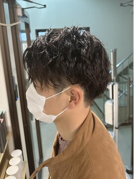 コワファーストナガサキシャンプーボーイ(COIFF1RST NAGASAKI SHAMPOO BOY) ソフトツイストスパイラル　ニュアンスパーマ