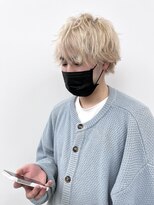 ルートエイチ 市川(Root H) コンマヘアアップバングツーブロックマッシュ束感【市川】