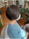 ボブ 大人 お手軽 カラー