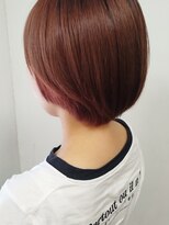 シンクヘアー(think hair by tori) 大人かわいいチェリーレッドカラー♪【水野 遼】