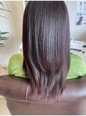 やわらかい質感の縮毛矯正
