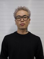 ランズサンズ 表参道(runsuns)&nbsp;ホワイトシルバー/スパイキーショート