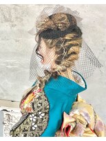 グッディ 倉敷笹沖店(GOOD-DAY)&nbsp;ツインアレンジ、成人式ヘア、岡山、倉敷、三浦