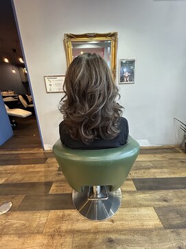 アンドヘアー(&hair) 寒色系カラー