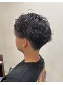 スパイラルパーマ