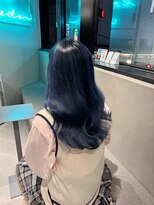 ロカリタフォーヘアー 河原町三条店(ROCAReTA FOR HAIR) ブルー