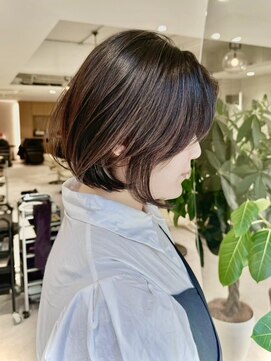 ミズチャーム(Ms.CHARM) ショートボブ/ナチュラルブラウン