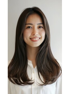 ルシードスタイル アウラ 松戸市五香(LUCIDO STYLE Aura) ロングスタイル【松戸・五香・白髪染め・カラー・髪質改善】