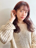 ゲリール ヘア プラス ケア(guerir hair+care) 【guerir hair＋care】ロング×ピンクブラウン