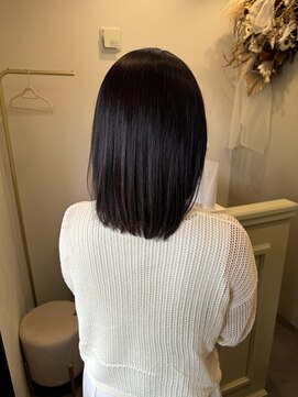 ラヴィン(LOVIN’) ナチュラルピンクブラウン/ミディアムヘア