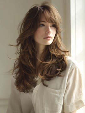 アルトリスト(Altruist Aging×HAIR&SPA) ★ダークアッシュ大人ガーリーボブ着物ミディアムレイヤーカット