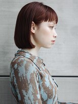 レジュアル(RESSUAL)&nbsp;デザインカラーレイヤーカットウェットヘア夏オリーブベージュ