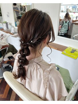 フラム(fulam) 編み下ろしアレンジ