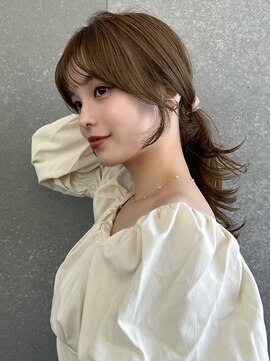 ロンドネートゥル 新潟(Lond naitre) イメチェン/美髪/ブルーブラック/ハッシュカット（新潟/万代）