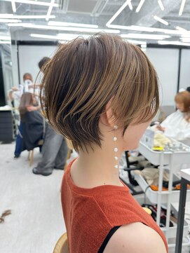 ビューナゴヤ 名駅(VIEW NAGOYA) 黒髪カタログ/ボブルフ/小顔に見せるヘア/ワンレン