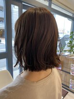 マホロ(mahoro) 自然な外はねボブ