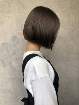 サクラ 岐阜(SAKURA) 髪質改善カラー　艶のあるボブ