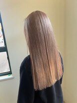 エクファ ヘア リゾート 大津 瀬田店(ex-fa hair resort)&nbsp;イメチェン/ホワイトブロンド/外ハネボブ/美髪/大津/瀬田