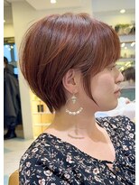 ロンド パルティール 大宮(Lond partir)&nbsp;ウェーブミディアム似合わせカットメルティカラーショート/大宮