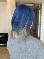 フェイス 大船(FACE)&nbsp;アンブレラカラー/ブルー×ホワイトカラー