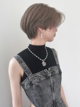 ゴーズゴー 吉祥寺(e)店(go s go) ミルクティーベージュ/ハンサムショート/ショートカット/吉祥寺