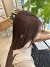 カット+カラー+髪質改善トリートメント⇒￥19800