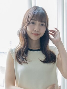 サロン ド ウィズ 八幡店(Salon de With) ナチュラルゆる巻きミディアム