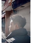 スパイキーショート＜メンズ/men's/バーバー/理容室＞