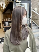 ルイ(ROUIS produced by LUCK 津田沼)&nbsp;ROUIS 津田沼 アッシュブラウンコントラスト/白髪ぼかし/津田沼